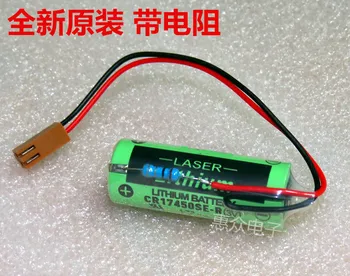 10шт оригинален нов CR17450SE-R 3V CR17450 17450 GE FANUC смяна на батерията A98L-0031-0012 A02B-0200 с резистором