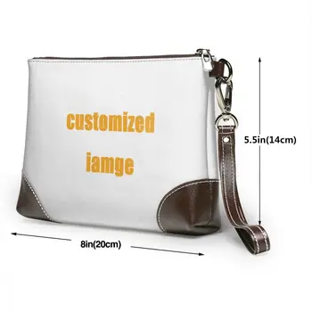 NOISYDESIGNS индивидуални естествена кожа с високо качество клатч стил на мода тенденция женствена чанта за свободното време чанта чантата Portfel