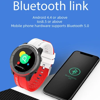 2021 Fashion Dailing Smart Watch Bluetooth Телефонна Smartwatch Heart Rate Sleep Tracker Message Reminder Smart Bracelet PK S26 M5