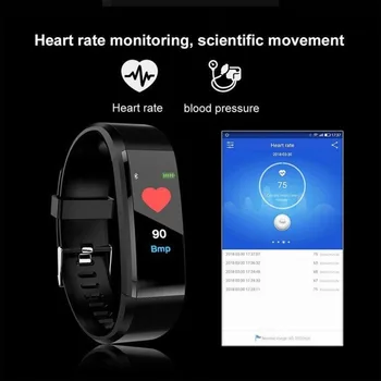 Шаолин е умен гривна часовници за мъже жени интелигентни гривна Фитнес тракер налягане спортни часовници монитор на сърдечната честота от група A2