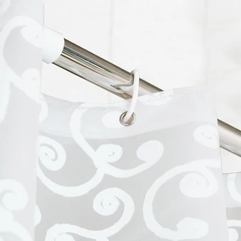 Ретро облак модел душ завеса прости завеси за баня PEVA полупрозрачен бял водоустойчив мухъл доказателство за баня подаръци дропшиппинг