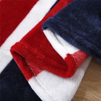 Нов прием на Канада британски флаг/американски флаг многофункционални завивки за легла руно тънък каре въздушен разтегателен хвърли едно одеяло покривки