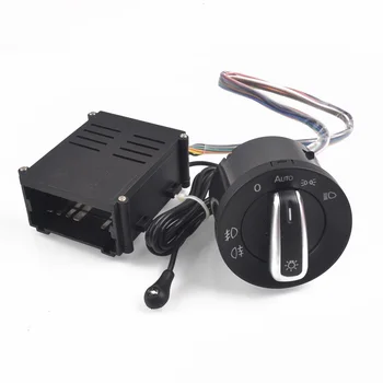 Авто хромиран превключвател на светлината Auto lamp-Light Sensor For VW Polo 9N 9N3 Passat B5.5 Transpoter Sharan 1C0941531 /3BD+ AUTO Far
