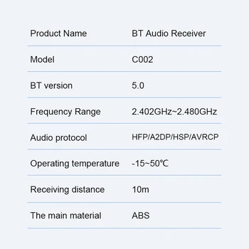 Мини 3.5 мм жак AUX Bluetooth приемник комплект за кола на Аудио MP3 музика от USB Dongle адаптер музика HiFi високоговорител автоматично преговори