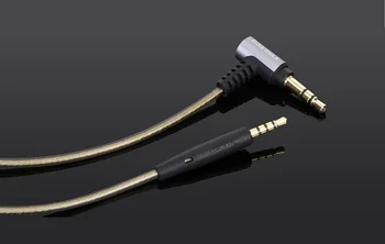 6 фута замяна със сребърно покритие аудио кабел за JBL Synchros S500 S700 S300 S300i S400BT E45BT E50BT E55BT E30 Е35 E40bt слушалки