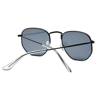 Psacss слънчеви очила на Жените и мъжете ретро метални слънчеви очила дамски модни марка дизайнер от старинните огледала Oculos De Sol Feminino UV400