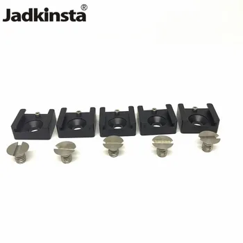 Jadkinsta 5PCS Hot Shoe Adapter 1/4 винт за Canon Dslr Camera Cage Rig микрофон Blackmagic Cinema Photo Studio Kit