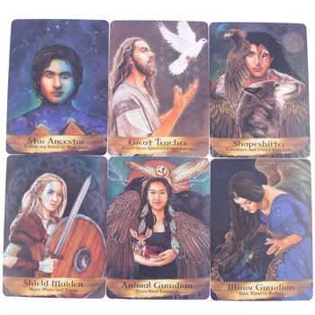 Оракул на Таро карти ангели и предци карта трапезен комплект игри бледнеющие карти за партийна игра