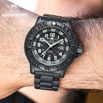 Военни часовници мъжки НАТО найлон кварцов часовник минерално стъкло неръждаема стомана външен светлинен трахея гмуркане ръчни часовници за мъже