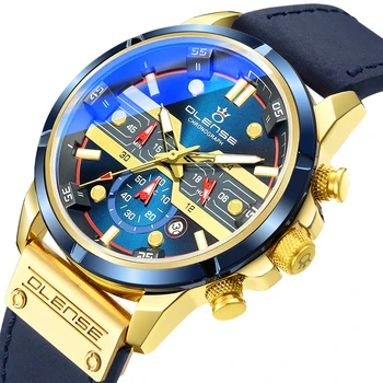 Мъжки часовник светещи многофункционални модни часовници за мъже Кварцови ръчни мъжки часовници марка луксозен календар часовник Relojes De Hombre