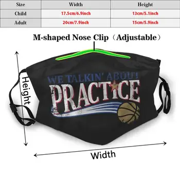 Ние говорим за обучение маска за възрастни, деца еднократна употреба Фпч2.5 Filter Allen Iverson 76er Баскетбол Phili Philadelphia B Ball