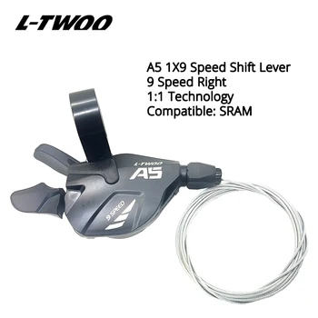 LTWOO New A5 1X9 9 Speed Derailleurs Trigger Groupset 9s 9v скоростния 9 скоростни ключа на задния превключвател съвместими с SRAM