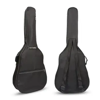 Slade 40/41 Inch Акустична Folk Guitar Bag раница двойни колани 600D Oxford Guitar Soft Carry Case Gig Bag Cover
