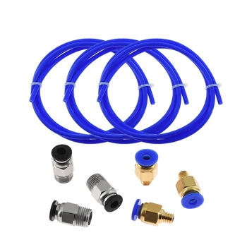 Части на 3D принтер Ptfe tube pipe connectors j-head hotend ID 1.9 mm OD 4mm Cloned Capricornus Tube for Emilov 3 CR10