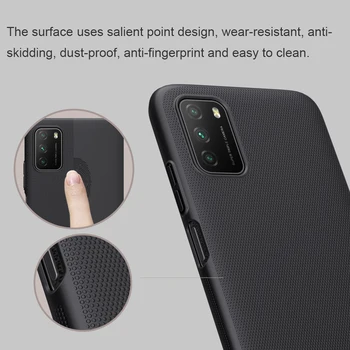 Nillkin Case For Xiaomi Poco M3 Back Cover Super Frosted Shield Hard PC Back Cover калъф за телефон Xiaomi Poco M3 case cover