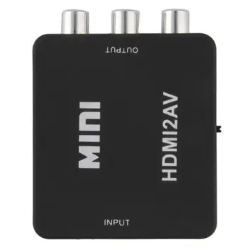 Mini 1080P HDMI Composite to RCA Audio Video AV CVBS конвертор адаптер за HDTV