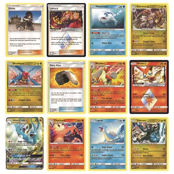 324 бр./кор. Pokemon Cards Sun & Moon Lost Thunder Преводачи Trading Card Game Evolutions Booster Box подбрани детски играчки подарък