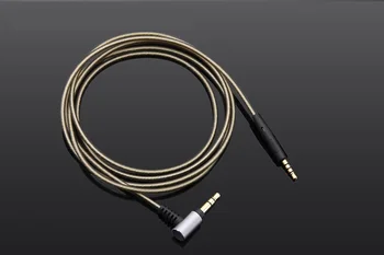 6 фута обновяване посеребренный аудио кабел за слушалки Sennheiser mm400-x mm450-x mm550-x HD495 HD500 HD570 HD590 EH2200 EH2270