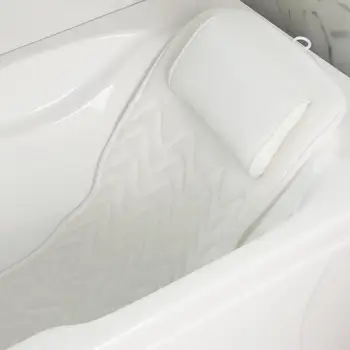 Възглавница за баня екстра-голям пълно тяло вана възглавница нескользящая спа вана мат матрак цилиндър супер дебели 3D дишащи меш слоеве