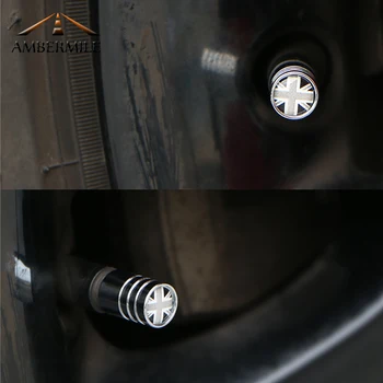 AMBERMILE колела гуми клапанные капака на кутията украса за Mini Cooper Countryman R55 R56 R60 R61 F54 F55 F56 F60 R57 аксесоари