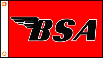 Мотоциклет флаг BSA банер 3ftx5ft полиестер 02