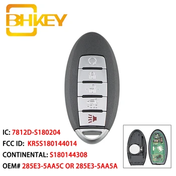BHKEY KR5S180144014 за Nissan Key S180144308 за Nissan Pathfinder-2018 Murano-2018 Smart Car Key