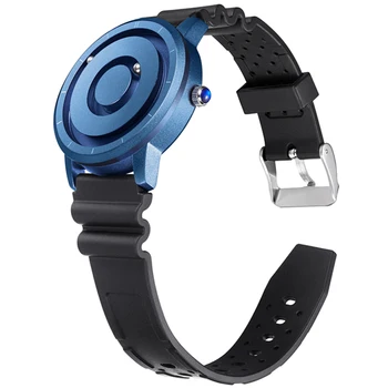 EUTOUR нов иновативен синьо злато магнитен метал многофункционален часовник мъжка мода спорт кварцов часовник прости мъжки часовник Reloj