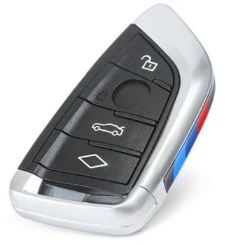 KEYECU Smart Remote Control Car Key Shell Case с 4 копчета-ключодържател за BMW G20 G30 G32 G11 G15 G29 2016 2017 2018 2019