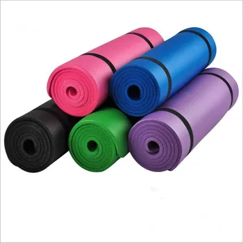 US 10mm Yoga Mat Exercise Pad дебел нескользящий сгъваем фитнес зала фитнес мат пилатес открит и закрит тренировъчен фитнес зала фитнес упражнения килим