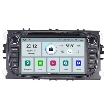 Мултимедия GPS навигация за кола android 9 стерео за FORD / фокус / S-MAX / Mondeo / C-MAX/Galaxy DVD-плейър централен блок за записване