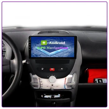 Андроид 10 System Car IPS Touch Screen Stereo For Peuget 107 1Toyota Aygo 1Citroen C1 2005-2013 години стерео