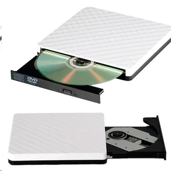 Външно DVD оптично устройство, USB 3.0 Slim DVD RW CD Writer Drive Записващо устройство Reader Player, за преносимите КОМПЮТРИ Mac
