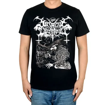 Хладен Nachzehrer сатанински воитель рок марка Майк майстор памук пънк фитнес тъмен метал черни ризи летни тениски