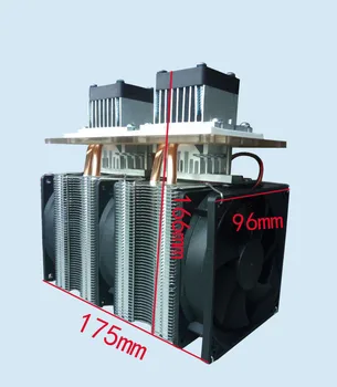 KOOLASON Semiconductor Peltier dual-core Cooler хладилник DC12V компютърен корпус Micro климатик космически радиатор за охлаждане