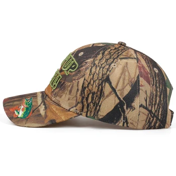 Благородна риба-млъкни! Бродирани бейзболна шапка нова мода открит военен шлем дивата джунгла бойни шапки, спортни шапки
