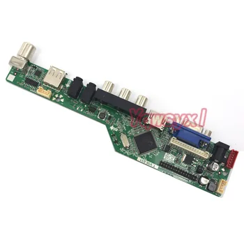 Комплект Yqwsyxl за LP156WH2-TLA1 LP156WH2(TL)(A1) TV+HDMI+VGA+AV+USB LCD LED screen Controller Driver Board