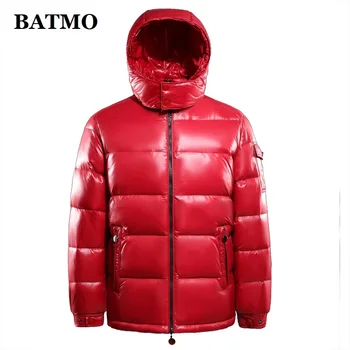 BATMO 2020 нов пристигане зима 90% бял утиный пух якета с качулка мъже,мъжки зимни якета ,плюс размер S-7XL R103
