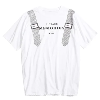 КИНГ MO Women Summer Letter Print T Shirt Women Hot Drilling Strap T Shirt Black White Women 2019 Summer Fashion T Shirt ZQY598
