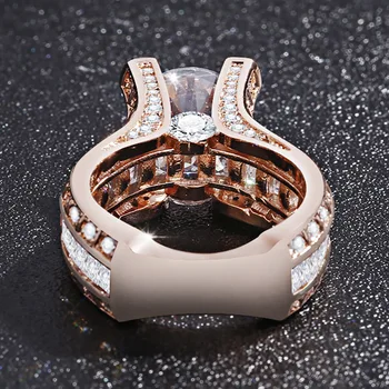 2021 нов прием на мода овално годежен пръстен за жени юбилейна подарък бижута r5316