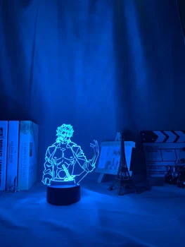 Led Light Hxh Led Сладко Decor Night Lamp Bleach Night Light аниме подарък акрилна неон 3d лампа Killua коледни подаръци