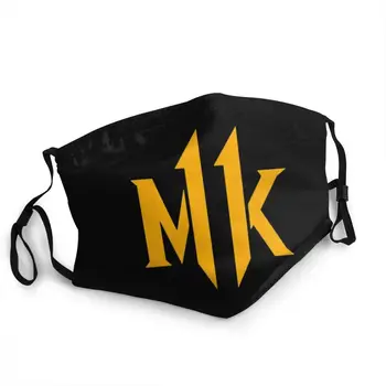Mortal Kombat еднократна маска за лице за Мъже, Жени MK Fighting Game Anti Dust Protection Cover респиратор устата муфель