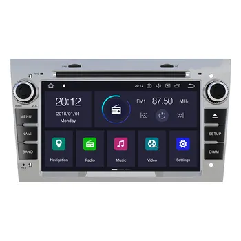 4+64 Android 9.0 кола стерео мултимедиен DVD плейър GPS за Opel Astra H, Zafira, Vectra Виваро Tigra Corsa C Carro Radio head unit