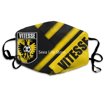 Витесс Zwolle клуб иконата на устата на маската мода Eredivisie защитна маска с ФПЧ2. 5 филтри за многократна употреба миещи за мъже, Жени, деца