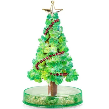 2019 170mm H САМ Green Magic Growing Paper Crystal Tree Magical Grow Funny Christmas Trees Arbre Magique Kids Toys For Children