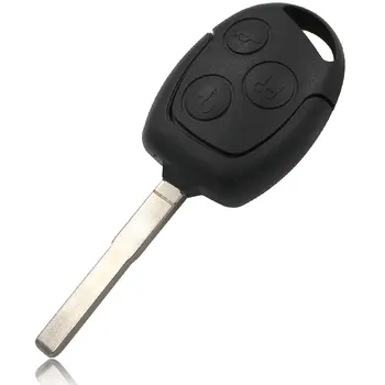 3 бутона Smart Remote Car Key 433MHz с чип 4D63 за Ford Focus HU101 Blade