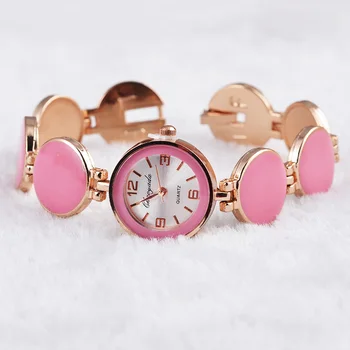 Дамски часовници Relogio feminino Nobler Fashion Casual 5 цвята гофрети, дизайн на гривна часовник Mujor Кварцов ръчен часовник дамски Relojes