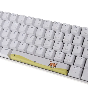 Цвете cat Keycap PBT пятисторонняя сублимация личността keycap OEM височина механична клавиатура за PC Desktop, Laptop