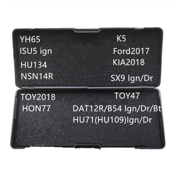 Автентични шлосери инструменти lishi YH65 ISU5 ign HU134 NSN14R DAT12R HU71 K5 Ford2017 kia2018 SX9 TOY2018 TOY47 HON77