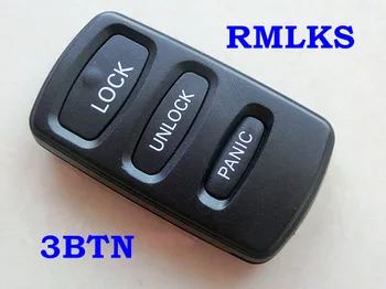 RMLKS Remote FOB Replace Case Shell Key for Mitsubishi Pajero V73 Outlander 2 3 Button Remote Key