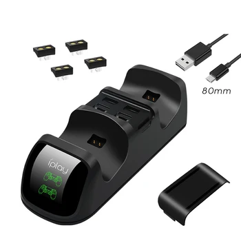 PS4 Controller Charger зарядно устройство с 4 микро USB честота Донглами двойно зарядно устройство ще захранване на зарядно устройство за Playstation4/PS4 Slim/PS4 Pro